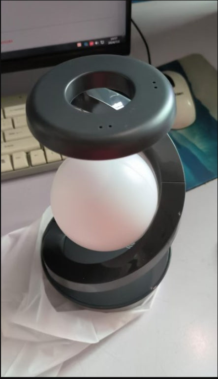 Orbit Moon Dock | Rotating Moon Lamp & 15W Wireless Charger - Nukindz