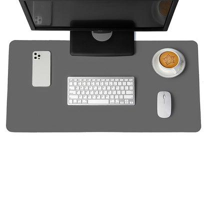 Vegan Leather Desk Foundation | Sensory Workspace Infrastructure - Nukindz
